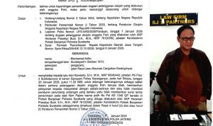 Kasus Dugaan Pelanggaran Etik AKP H Kanit Reskrim Polsek Banjarsari Surakarta, Saksi² akan diperiksa Selasa 20/02/26