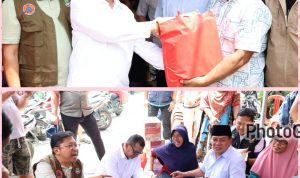 Bupati Tangerang Tinjau Banjir di Jayanti, Masak dan Makan Bersama Warga di Dapur Umum