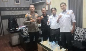 Ketua Pokdarkamtibmas Bhayangkara Resor Polresta Tangerang Memberikan ucapan “Selamat dan Sukses Sertijab Kasat Intelkam Polresta Tangerang” yang Baru Kompol Johan Armando Utan, S.I.K., M.H.