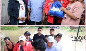 Tinjau Lokasi Banjir di Nyompok Girang, Bupati Tangerang Tegaskan Akses Warga Terputus Akibat Jembatan Terendam