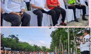 PWI Kabupaten Tangerang Bersama OPD Sukses Gelar Jalan Santai, Dimeriahkan Ribuan Peserta