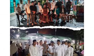 Hadiri Peringatan Isra Mi’raj Babinkamtibmas Beserta Babinsa Desa Bitung Jaya Lakukan Kamtibmas Bersama Masyarakat