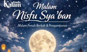 Malam Nisfu Sya’ban Kalender Hijriah, Jatuh Pada Senin Malam 2 Februari 2026