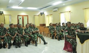 Tingkatkan Kualitas Kesehatan, Kodim Jayapura Ikuti Seminar Kesehatan Otak