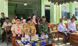 Kemah Amal Bakti MAN Keerom, Babinsa Skanto Tegaskan Dukungan TNI AD untuk Generasi Muda