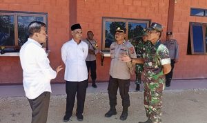 Koramil Skanto Dampingi Wakil Bupati Cek Stok dan Harga Sembako di Perbatasan