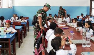 Babinsa Japut Kawal MBG, Tingkatkan Kesehatan dan Konsentrasi Belajar Siswa