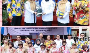 Wabup Intan Hadiri Penyerahan CSR Lippoland Untuk SDN Binong 1 dan 2