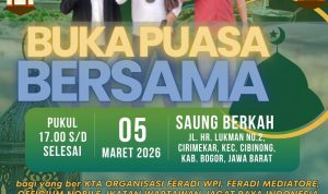 DPD FERADI WPI Jawa Barat Mengadakan Buka Puasa Bersama Kamis 5 Maret 2026