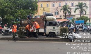 Satgas Sampah Koramil Bergerak Cepat Bersihkan Jalur Sampah