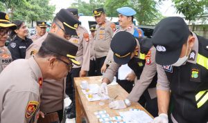 Cegah Penyalahgunaan Narkoba, Polres Metro Tangerang Kota Gelar Tes Urine Mendadak