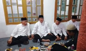 Bupati Tangerang Maesyal Rasyid Bukber dan Tarawih Keliling di Masjid Jami Baitun Nuur