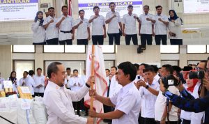 Resmi Dilantik, PMI Mekar Baru Siap Baktikan Diri Untuk Kemanusiaan
