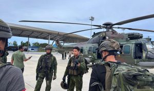 TNI Amankan Lokasi Penembakan Pesawat Smart Air Di Bandara Korowai Batu Boven Digoel