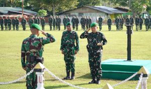 Danrem 174/ATW Pimpin Upacara 17-an, Tegaskan Komitmen Pengabdian dan Soliditas Prajurit
