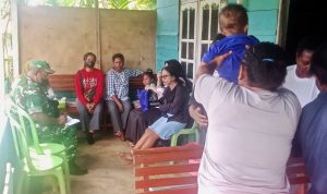 Babinsa Kelapa Lima Dampingi Pelayanan Posyandu, Wujud Kepedulian Nyata Untuk Ibu dan Balita