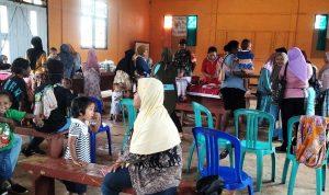 Babinsa Angger Permegi Dampingi Posyandu, Wujud Nyata Kepedulian TNI Untuk Generasi Sehat