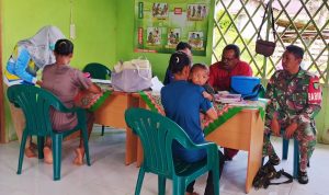 Babinsa Bunggay Hadir Di Tengah Warga, Kawal Kesehatan Lansia dan Balita