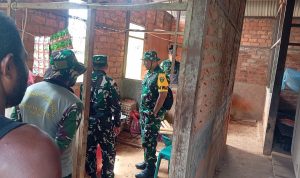 Aster Kasdam XXIV/Mandala Trikora Tinjau Progres TMMD Ke-127 Kodim 1704/Mappi di Kampung Yibin