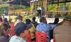Pasar Sawoy Diresmikan Bupati, Kodim Jayapura Pastikan Dukung Ekonomi Rakyat