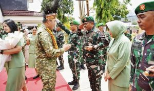 Hadiri Sertijab Danrem, Dandim Jayapura Tegaskan Komitmen Dukungan dan Kesiapan Satuan