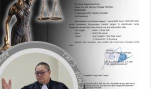 Ketum FERADI WPI Donny Andretti Tekankan Integritas Advokat Jelang Sumpah Advokat FERADI WPI Pada 12 Maret di Pengadilan Tinggi Jawa