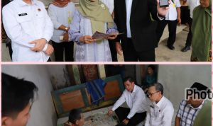 Kakanwil BPN Banten Saksikan Penyerahan Sertipikat PTSL Secara Door to Door di Kabupaten Serang