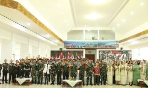 Yonif TP 810 Mengirimkan Delegasi Perwira Pada Kegiatan Edukasi Karakter Putra Putri Papua di Kodam XVII/Cenderawasih