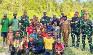 TMMD Hadirkan Harapan Baru, Danrem 174/ATW Tinjau Rumah Warga di Kampung Yibin