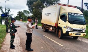 Jelang Hari Raya Idul Fitri, TNI-Polri di Sota Sweeping Gabungan Amankan Wilayah Perbatasan