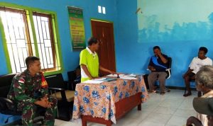 Hadir dan Beri Arahan, Babinsa Kamangi Kawal Pembentukan Koperasi Desa Merah Putih