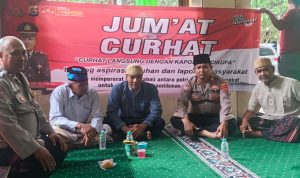 Polsek Cikupa Gelar Jumat Curhat, Wadah Aspirasi Warga Sukamulya