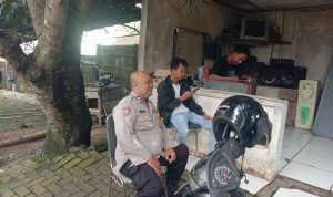 Bhabinkamtibmas Polsek Cikupa Jalankan Program Poliran, Wujud Kepedulian terhadap Warga