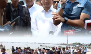 Kepala Kantor Pertanahan Kab. Tangerang, Dampingi Menko AHY Kunjungan Lapangan Penanganan Pemukiman