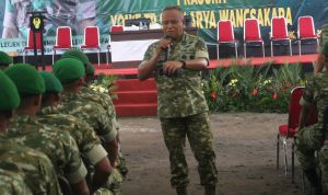 Wakasad Tinjau Pembangunan Yon TP 942/Arya Wangsakara di Tangerang