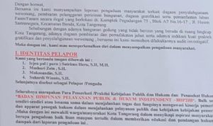 Diduga Gratifikasi & Penyalahgunaan Wewenang, Satpol PP Kotang Dilaporkan ke Bareskrim dan Kejagung