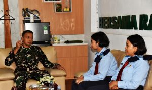 Dandim Merauke Sambut Taruna Nusantara, Kobarkan Semangat Generasi Muda Papua Selatan