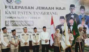 Lepas Jemaah Haji Kloter 10 JKB, Ini Kata Ketua DPRD Kabupaten Tangerang 