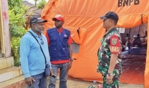 Babinsa Dampingi Pengungsi, Data Kebutuhan Warga Terdampak Kebakaran
