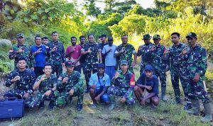 Libatkan Tokoh Adat dan Pemilik Hak Ulayat, Asren dan Dandim Survei Lokasi Pembangunan Yon Armed
