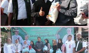 Bupati Tangerang Bagikan 2.000 Paket Sembako Murah, Warga Antusias Serbu Gerakan Pangan Murah di Alun-Alun Tigaraksa