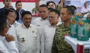 Kasdam Jaya Didampingi Danrem 052/Wkr Hadiri Operasionalisasi 1.061 Koperasi Merah Putih di KMP Ciakar