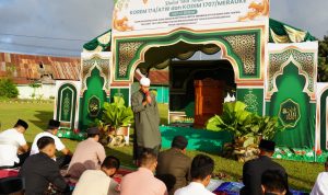 Idul Adha di Tapal Batas Negeri, Prajurit Korem 174/ATW Teguhkan Ketakwaan dan Semangat Pengorbanan