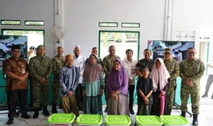 Sinergi Membangun Umat, Karya Bakti Korem 052/Wijayakrama Tuai Apresiasi Sterad