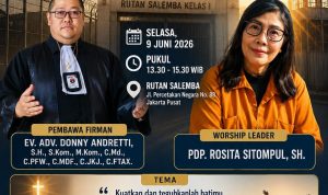 Ketua Umum Feradi Wpi Donny Andretti Kembali Layani Pelayanan Rohani Di Rutan Salemba