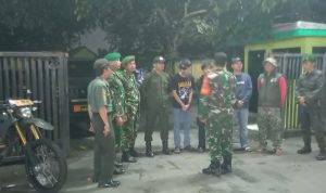 Menyisir Titik Rawan, Koramil 02/Btc dan Koramil 08/Pml Gencar Patroli Malam