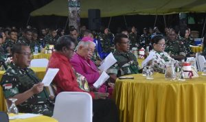 “Kita Harus Tetap Berbuat yang Terbaik Berlandaskan Firman Tuhan,” Pangdam XXIV/MT Ajak Prajurit Perkuat Iman dan Pengabdian
