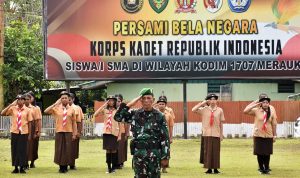 Tanamkan Jiwa Nasionalisme dan Bela Negara, Kodim 1707/Merauke Gelar Persami KKRI Bagi Generasi Muda