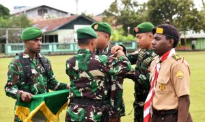 Persami Bela Negara KKRI Resmi Ditutup, Kodim 1707/Merauke Tekankan Peran Generasi Muda Sebagai Obor