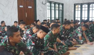Pangdam XXIV/MT: Kekuatan Senjata Harus Diiringi Kekuatan Iman agar TNI Semakin Dicintai Rakyat